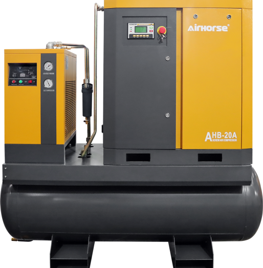 Compressor de parafusos de 16 Bar e 10-220 HP