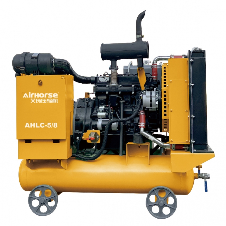 Compressor de Ar de Parafuso Port&aacute;til a Diesel