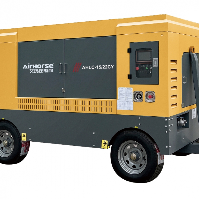 Compressor de Ar de Parafuso Port&aacute;til a Diesel
