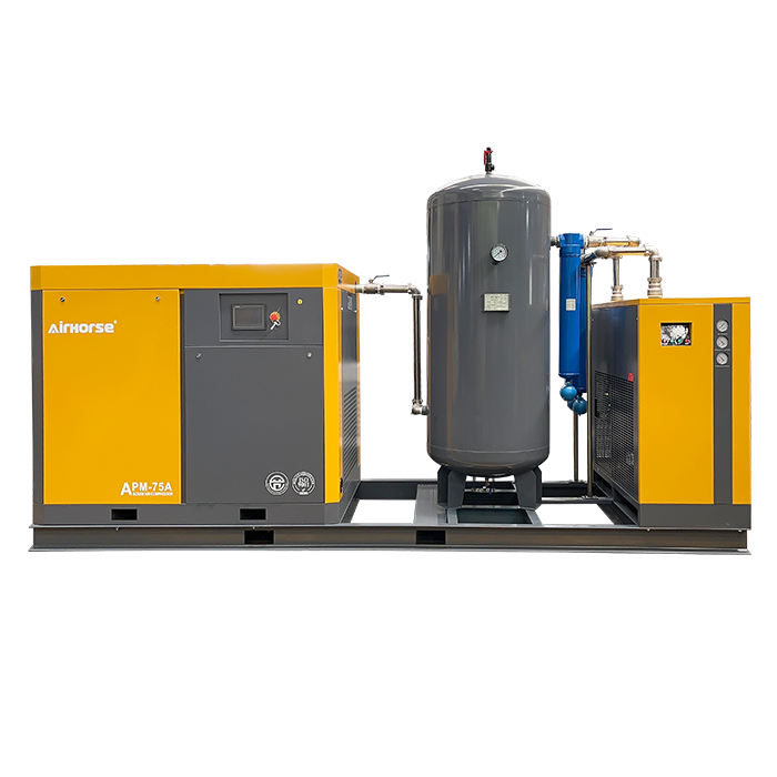 Compressor de Ar Montado em Skid 30-100HP