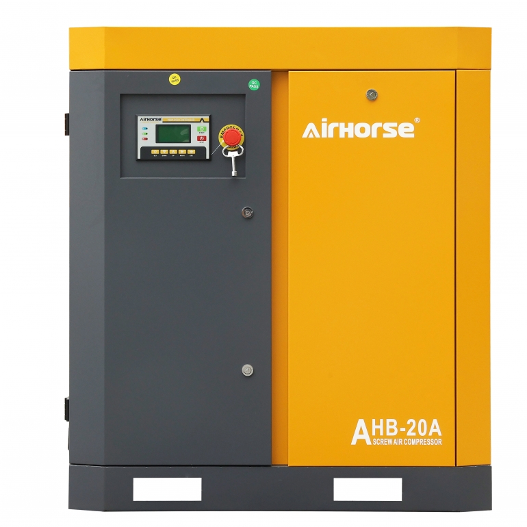 Compressor de Ar Parafuso com Acionamento por Correia (5-20 HP)