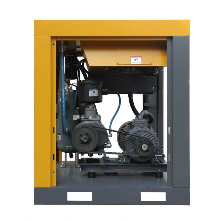 Compressor de Ar Parafuso com Acionamento por Correia (5-20 HP)