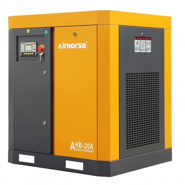 Compressor de Ar Parafuso com Acionamento por Correia (5-20 HP)